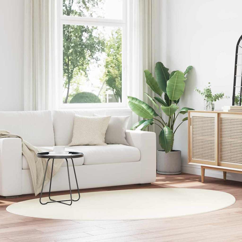 Vloerkleden HUARTE Crème 140 x 200 cm Polyester is nu te koop bij PeponiXL, paradijselijk wonen!