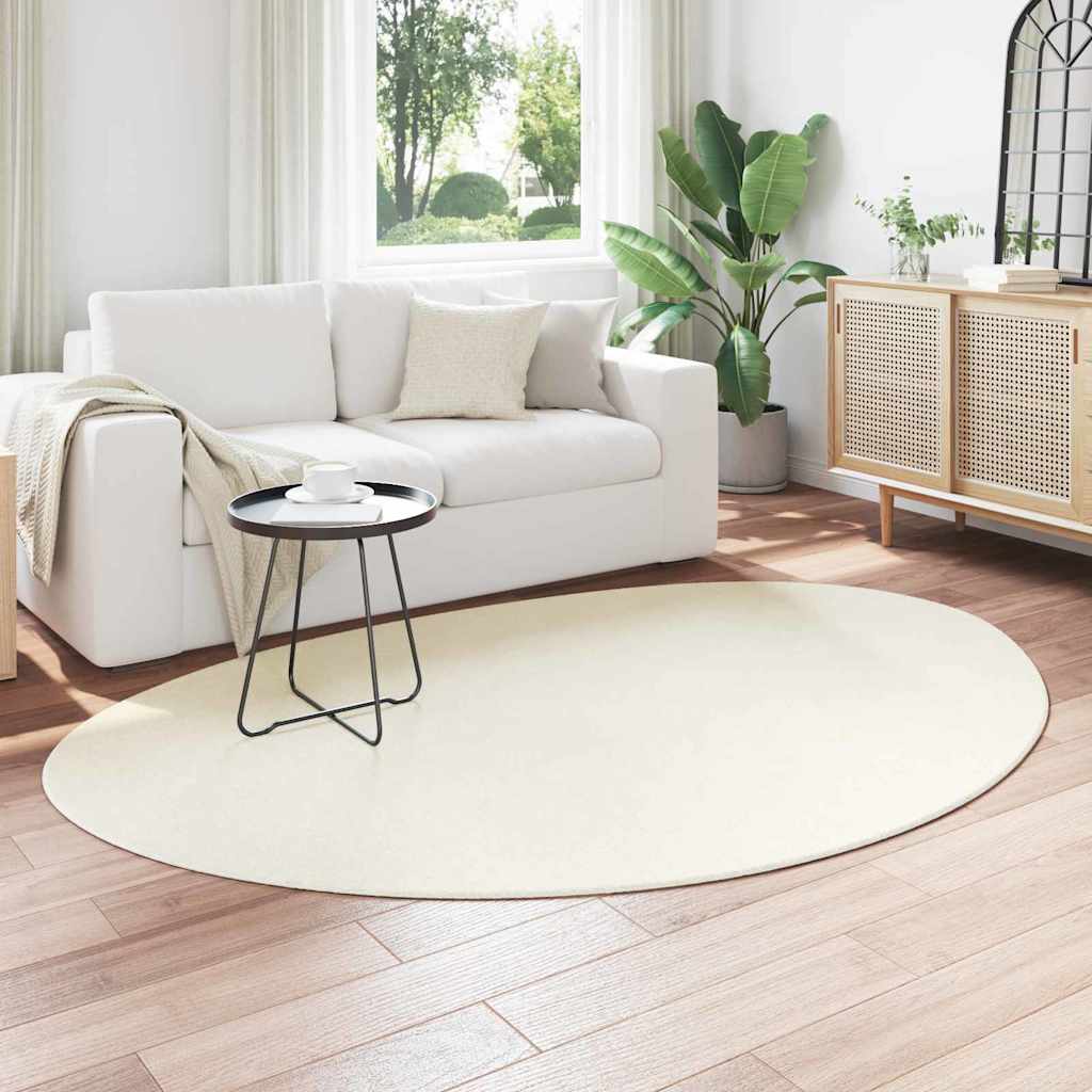 Vloerkleden HUARTE Crème 140 x 200 cm Polyester is nu te koop bij PeponiXL, paradijselijk wonen!
