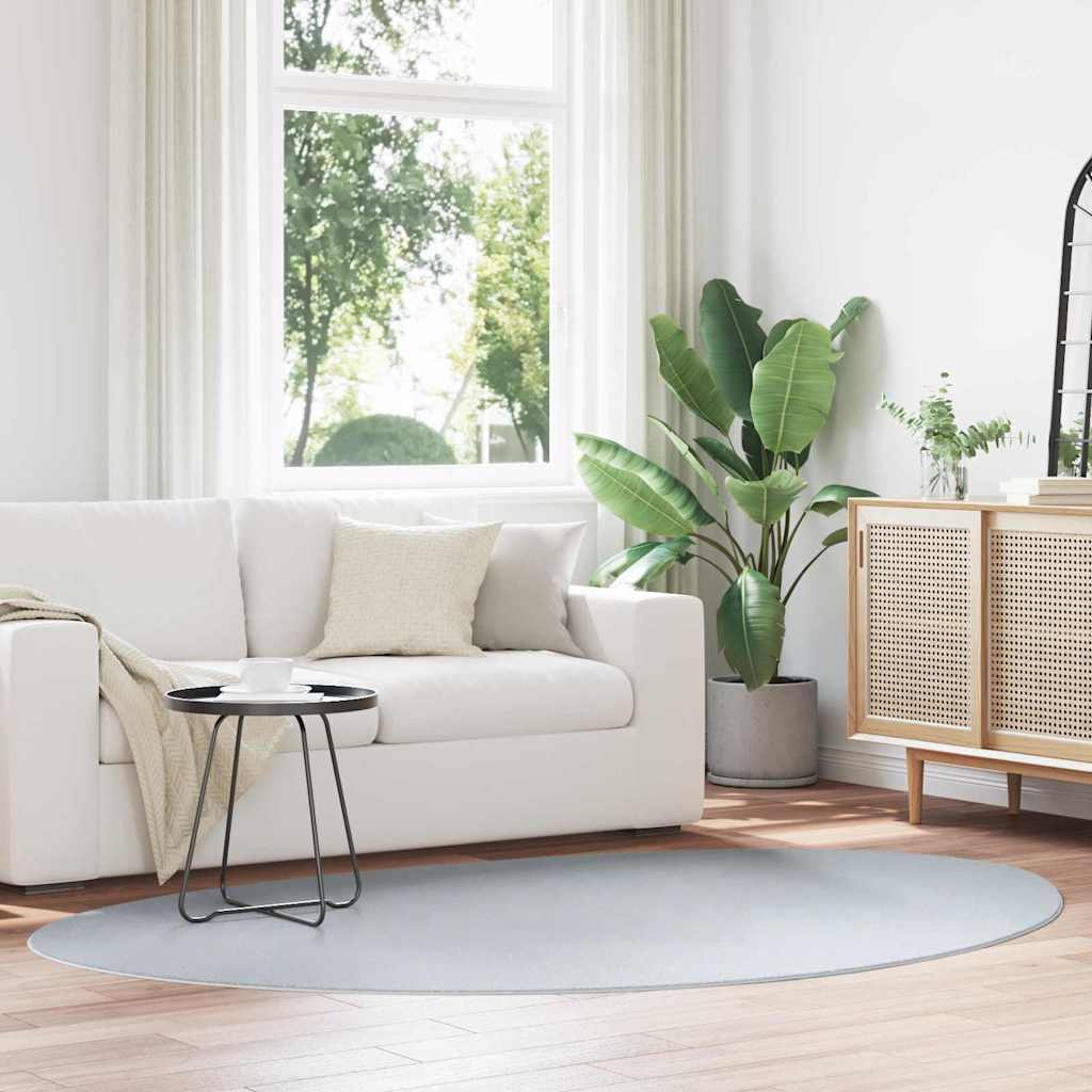 Vloerkleden HUARTE Grijs 160 x 230 cm Polyester is nu te koop bij PeponiXL, paradijselijk wonen!