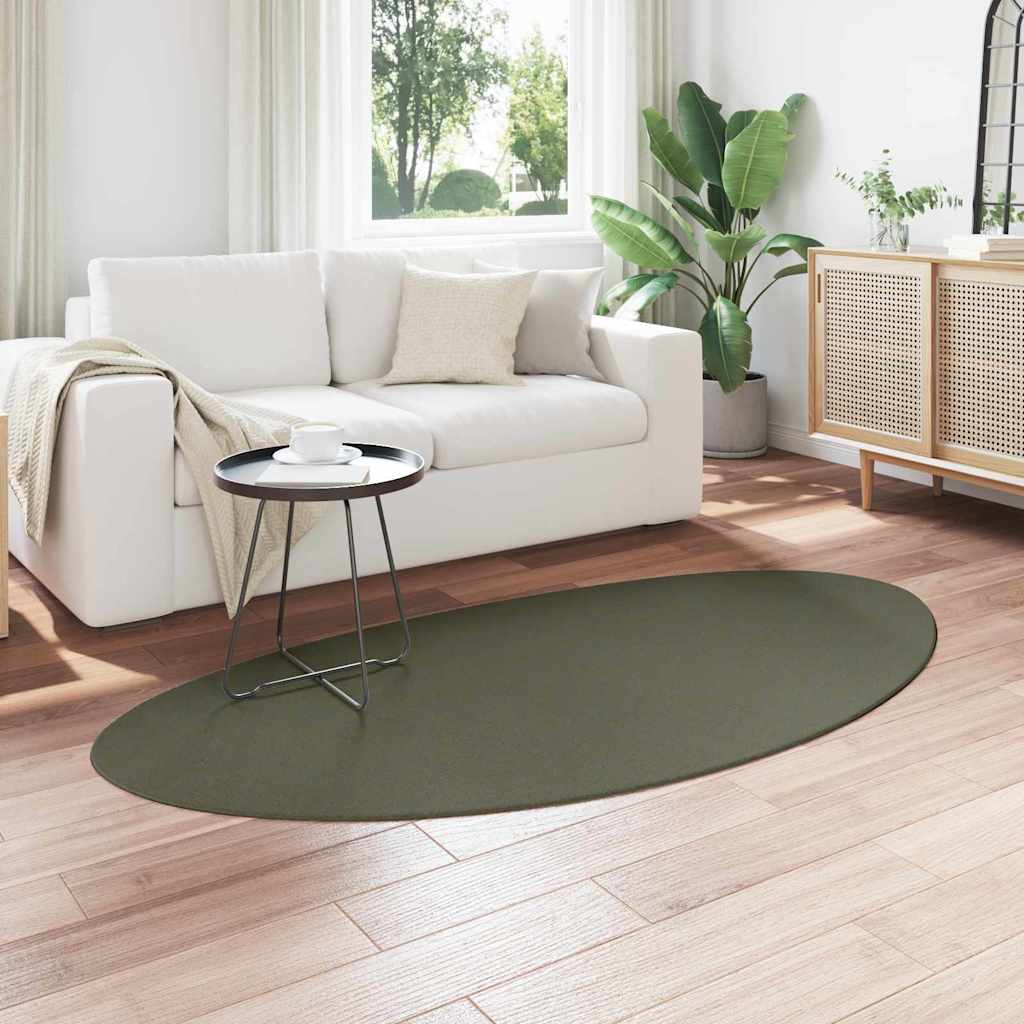 Vloerkleden HUARTE Bosgroen 100 x 200 cm Polyester is nu te koop bij PeponiXL, paradijselijk wonen!