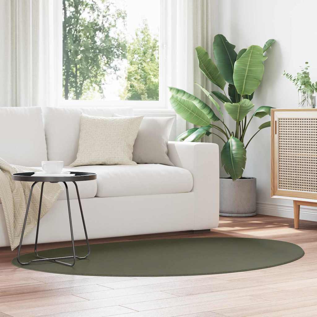 Vloerkleden HUARTE Bosgroen 120 x 170 cm Polyester is nu te koop bij PeponiXL, paradijselijk wonen!