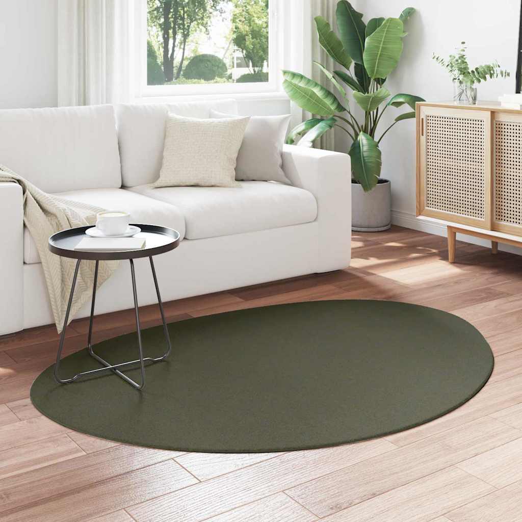 Vloerkleden HUARTE Bosgroen 120 x 170 cm Polyester is nu te koop bij PeponiXL, paradijselijk wonen!