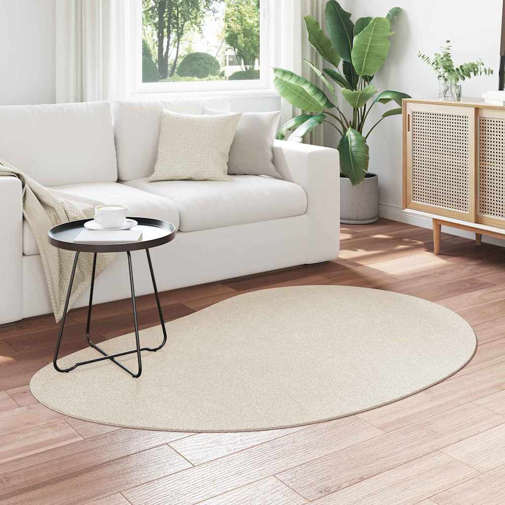 Vloerkleden HUARTE Beige 120 x 170 cm Polyester