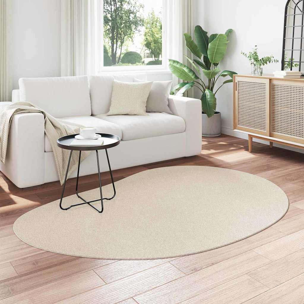 Vloerkleden HUARTE Beige 140 x 200 cm Polyester is nu te koop bij PeponiXL, paradijselijk wonen!