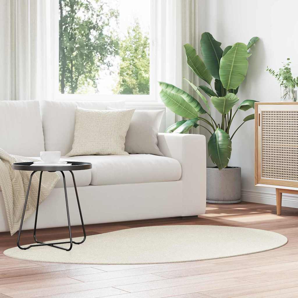 Vloerkleden HUARTE Crème 120 x 170 cm Polyester is nu te koop bij PeponiXL, paradijselijk wonen!