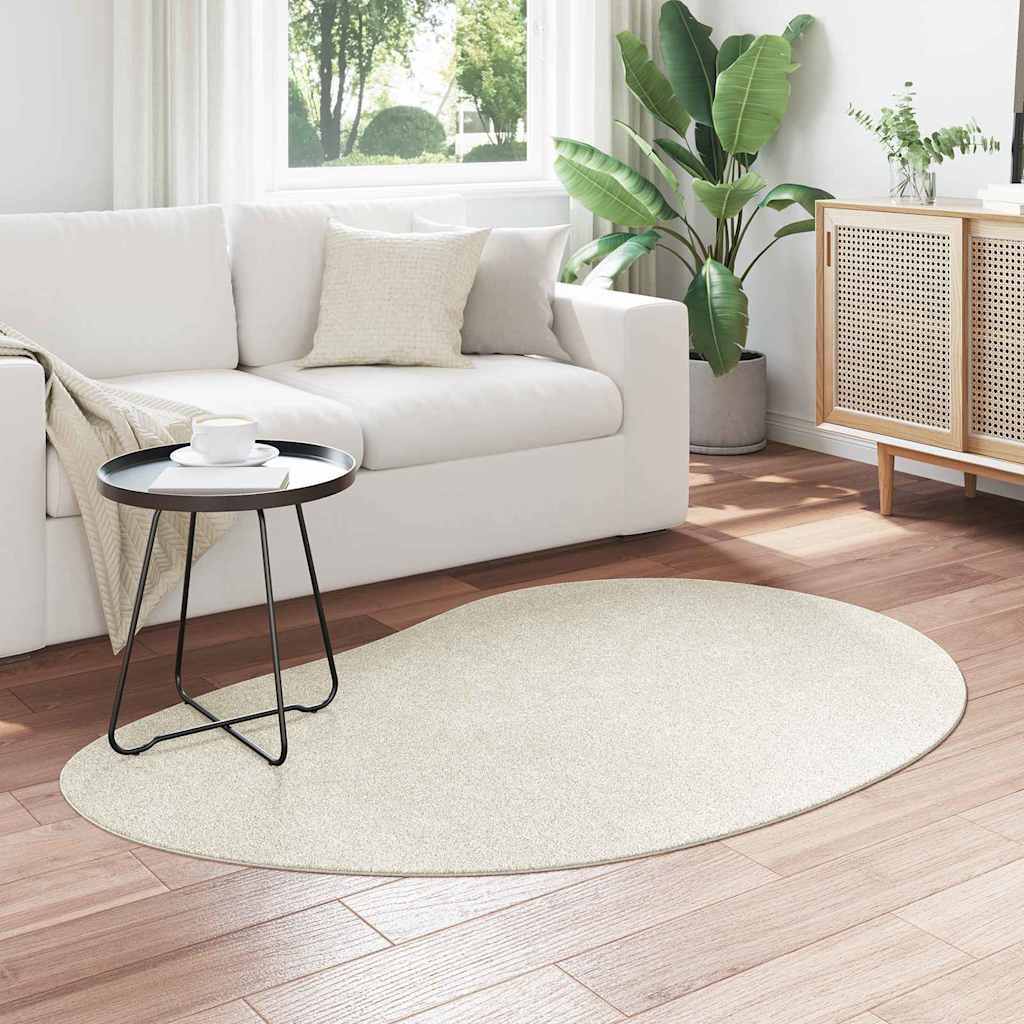 Vloerkleden HUARTE Crème 120 x 170 cm Polyester is nu te koop bij PeponiXL, paradijselijk wonen!