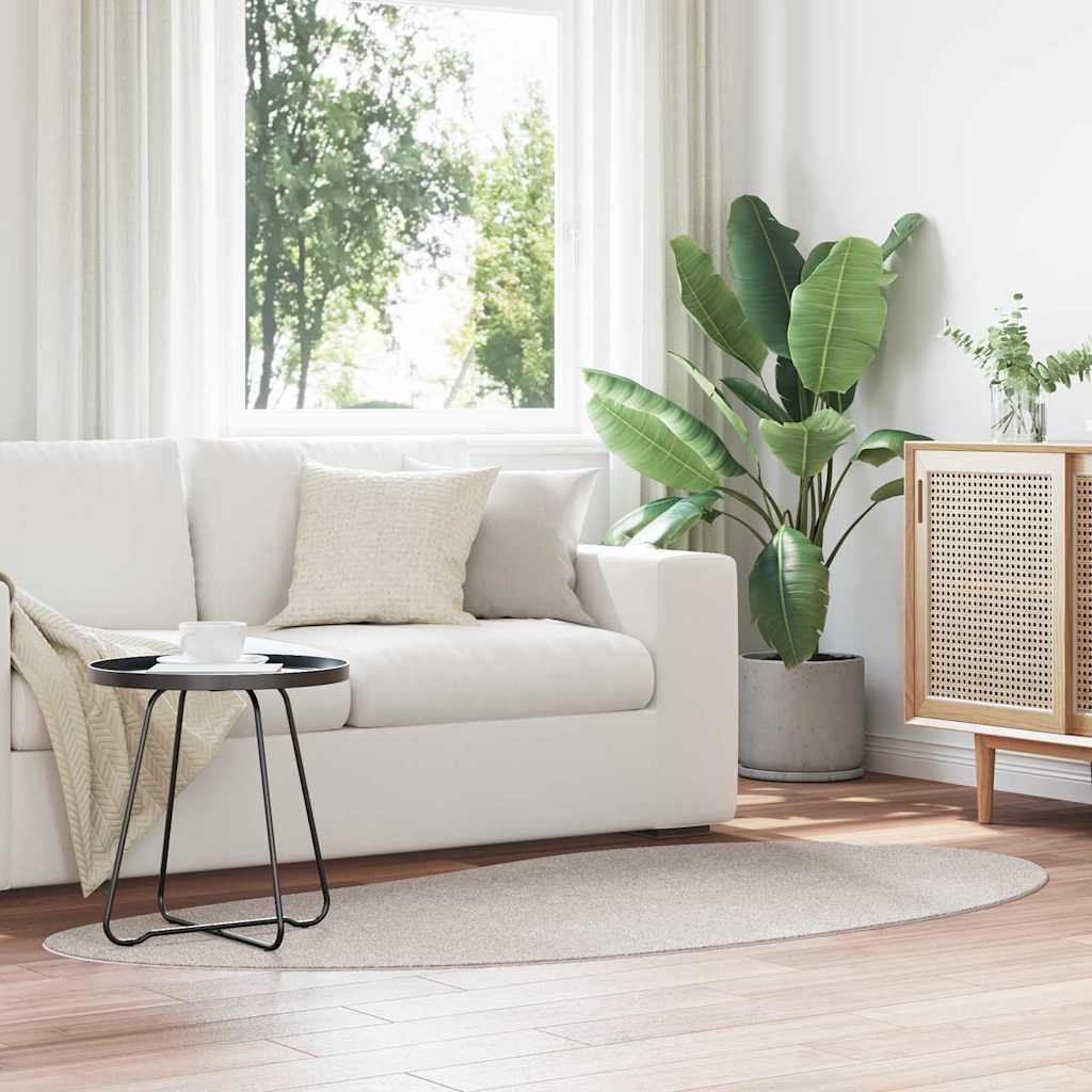 Vloerkleden HUARTE Zand 100 x 200 cm Polyester is nu te koop bij PeponiXL, paradijselijk wonen!