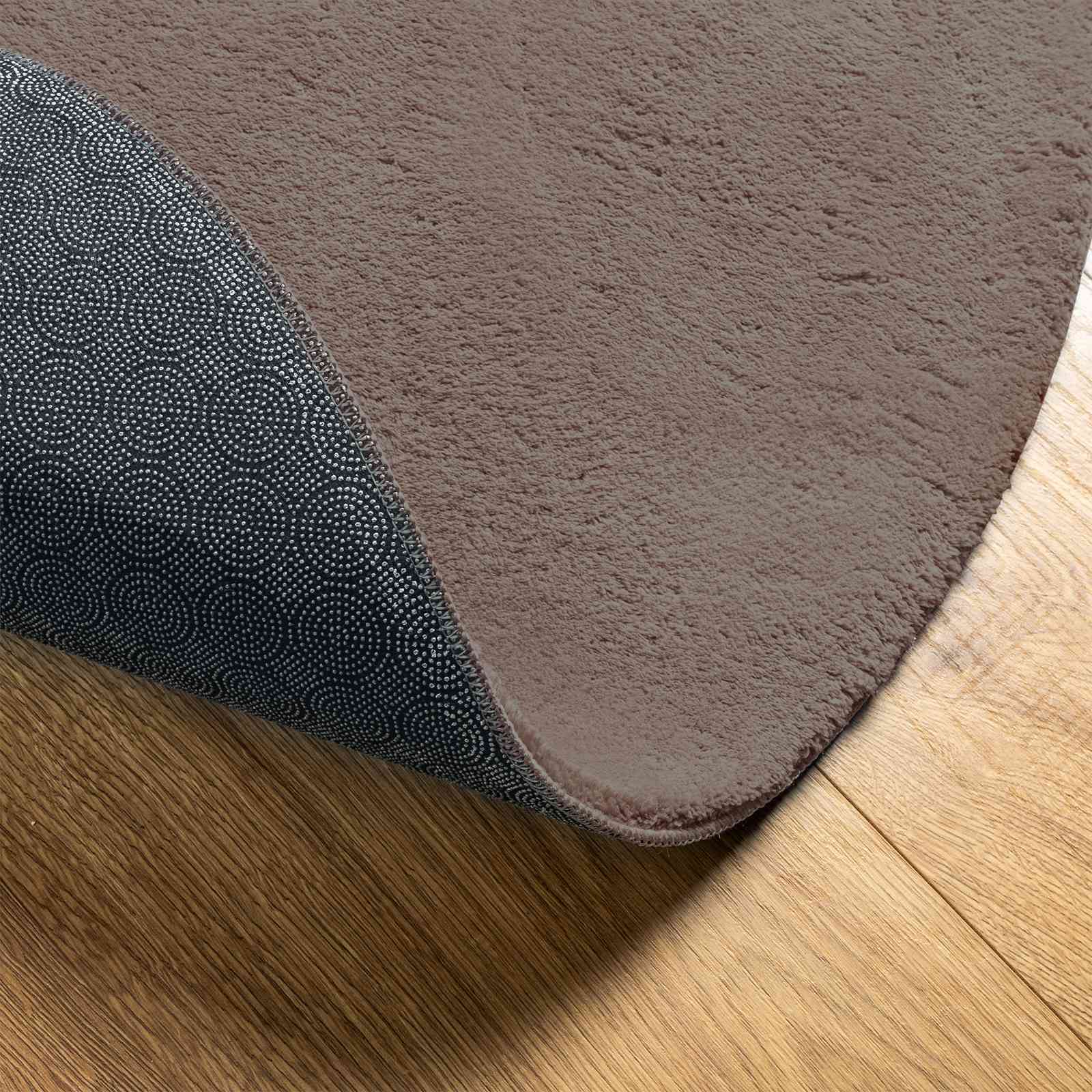 Vloerkleden HUARTE Zand 140 x 200 cm Polyester is nu te koop bij PeponiXL, paradijselijk wonen!