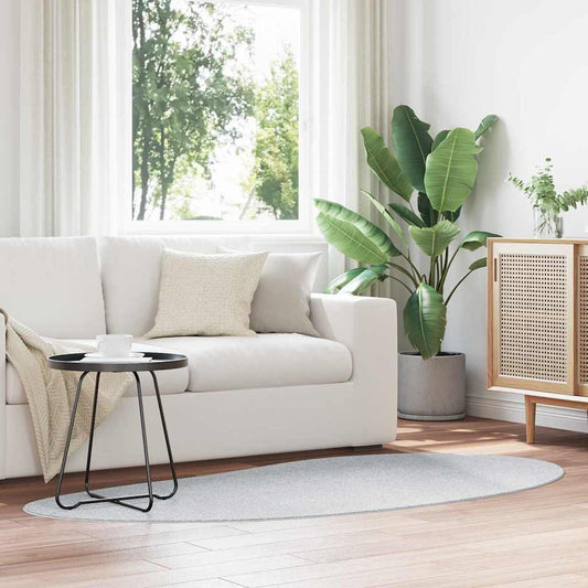 Vloerkleden HUARTE Grijs 100 x 200 cm Polyester is nu te koop bij PeponiXL, paradijselijk wonen!