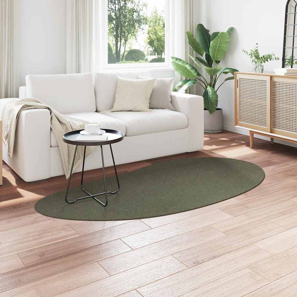 Vloerkleden HUARTE Bosgroen 100 x 200 cm Polyester is nu te koop bij PeponiXL, paradijselijk wonen!