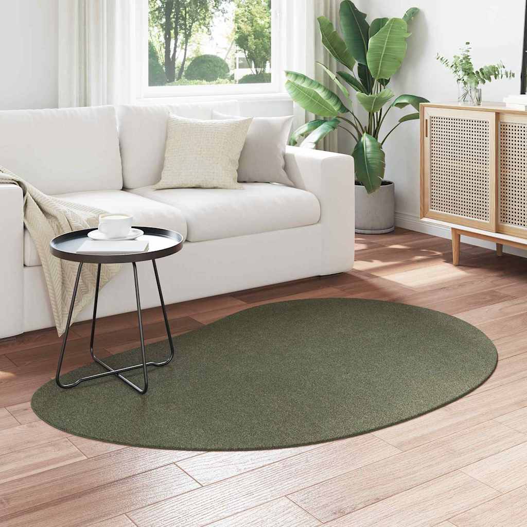 Vloerkleden HUARTE Bosgroen 120 x 170 cm Polyester
