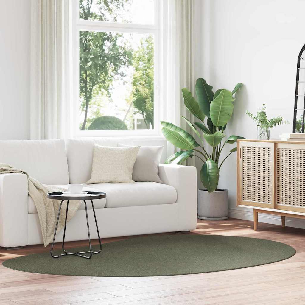 Vloerkleden HUARTE Bosgroen 160 x 230 cm Polyester