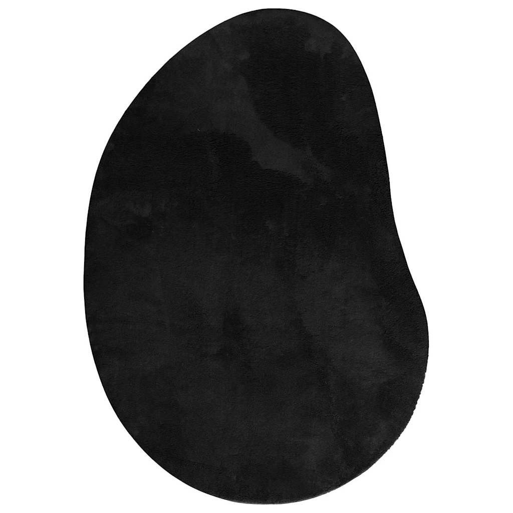 Vloerkleden HUARTE Zwart 100 x 200 cm Polyester is nu te koop bij PeponiXL, paradijselijk wonen!