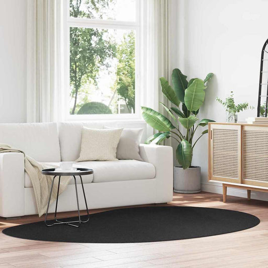 Vloerkleden HUARTE Zwart 160 x 230 cm Polyester is nu te koop bij PeponiXL, paradijselijk wonen!
