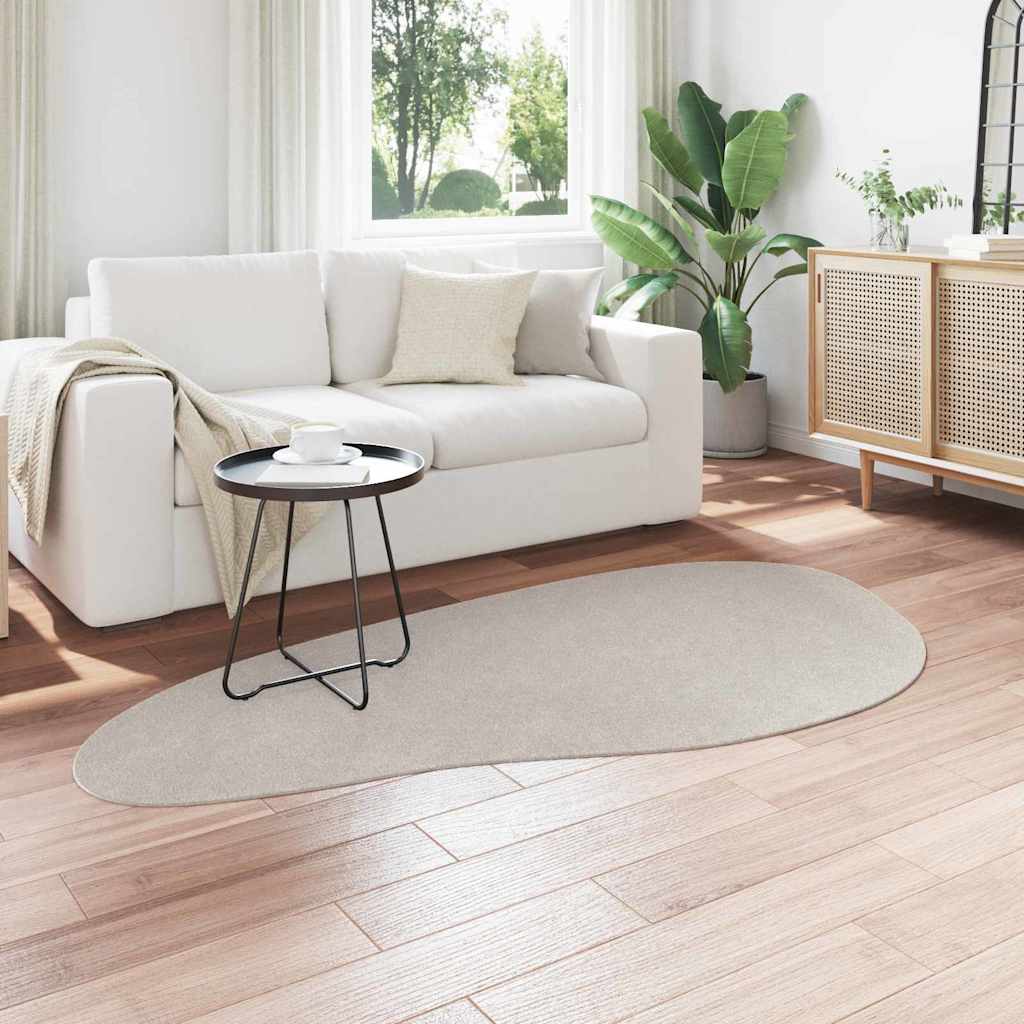 Vloerkleden HUARTE Zand 100 x 200 cm Polyester is nu te koop bij PeponiXL, paradijselijk wonen!