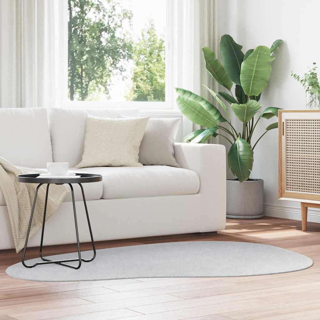 Vloerkleden HUARTE Grijs 120 x 170 cm Polyester is nu te koop bij PeponiXL, paradijselijk wonen!