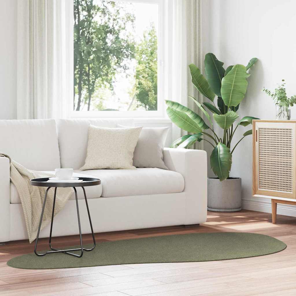 Vloerkleden HUARTE Bosgroen 100 x 200 cm Polyester is nu te koop bij PeponiXL, paradijselijk wonen!