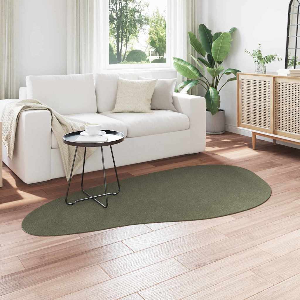 Vloerkleden HUARTE Bosgroen 100 x 200 cm Polyester is nu te koop bij PeponiXL, paradijselijk wonen!