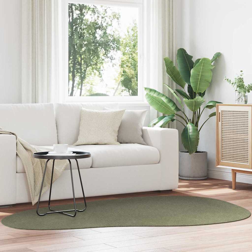 Vloerkleden HUARTE Bosgroen 140 x 200 cm Polyester is nu te koop bij PeponiXL, paradijselijk wonen!