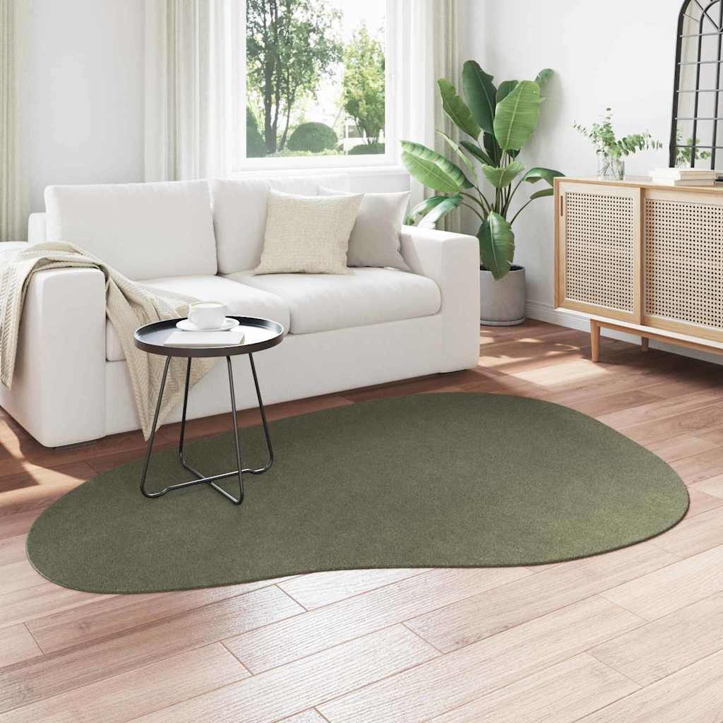 Vloerkleden HUARTE Bosgroen 140 x 200 cm Polyester is nu te koop bij PeponiXL, paradijselijk wonen!