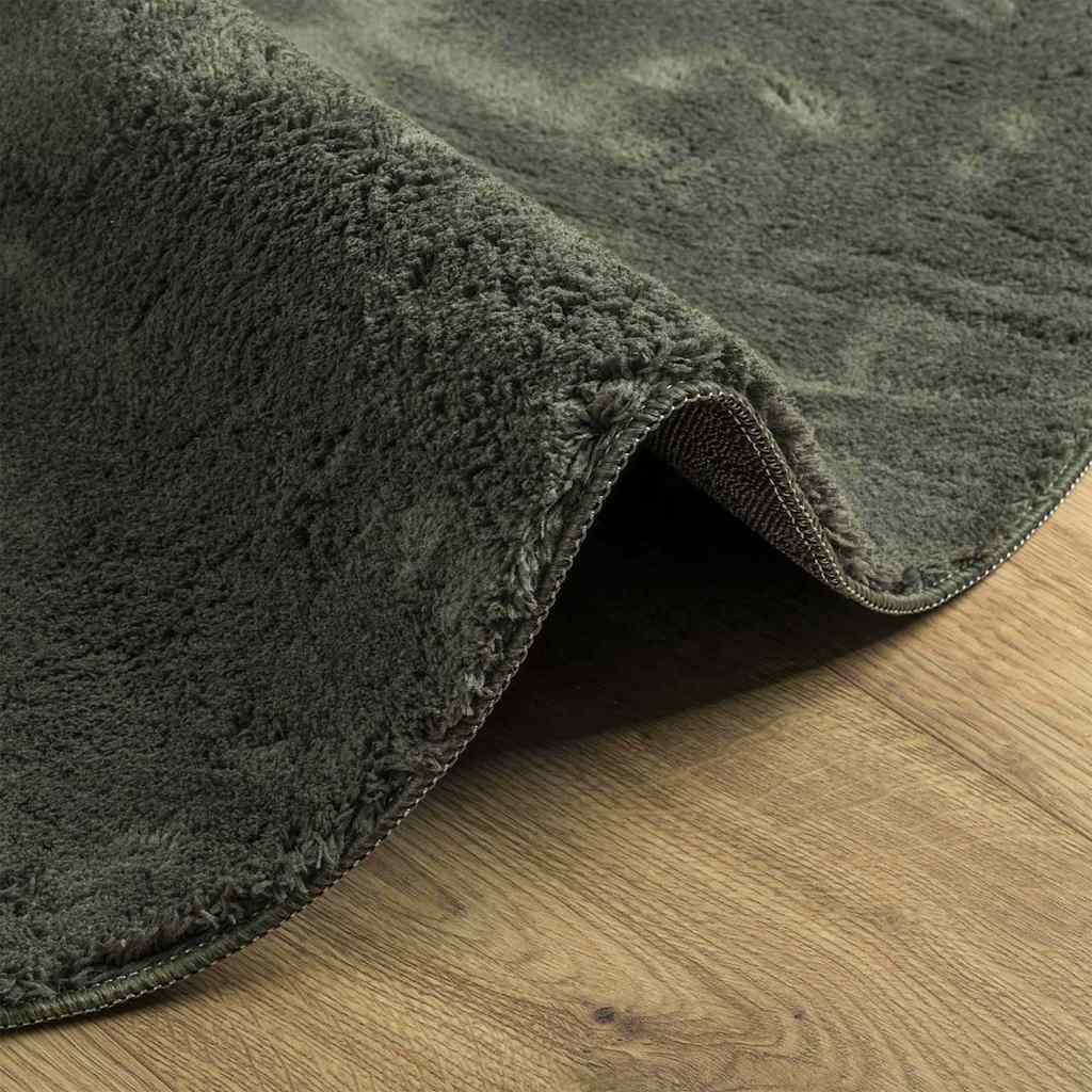 Vloerkleden HUARTE Bosgroen 160 x 230 cm Polyester