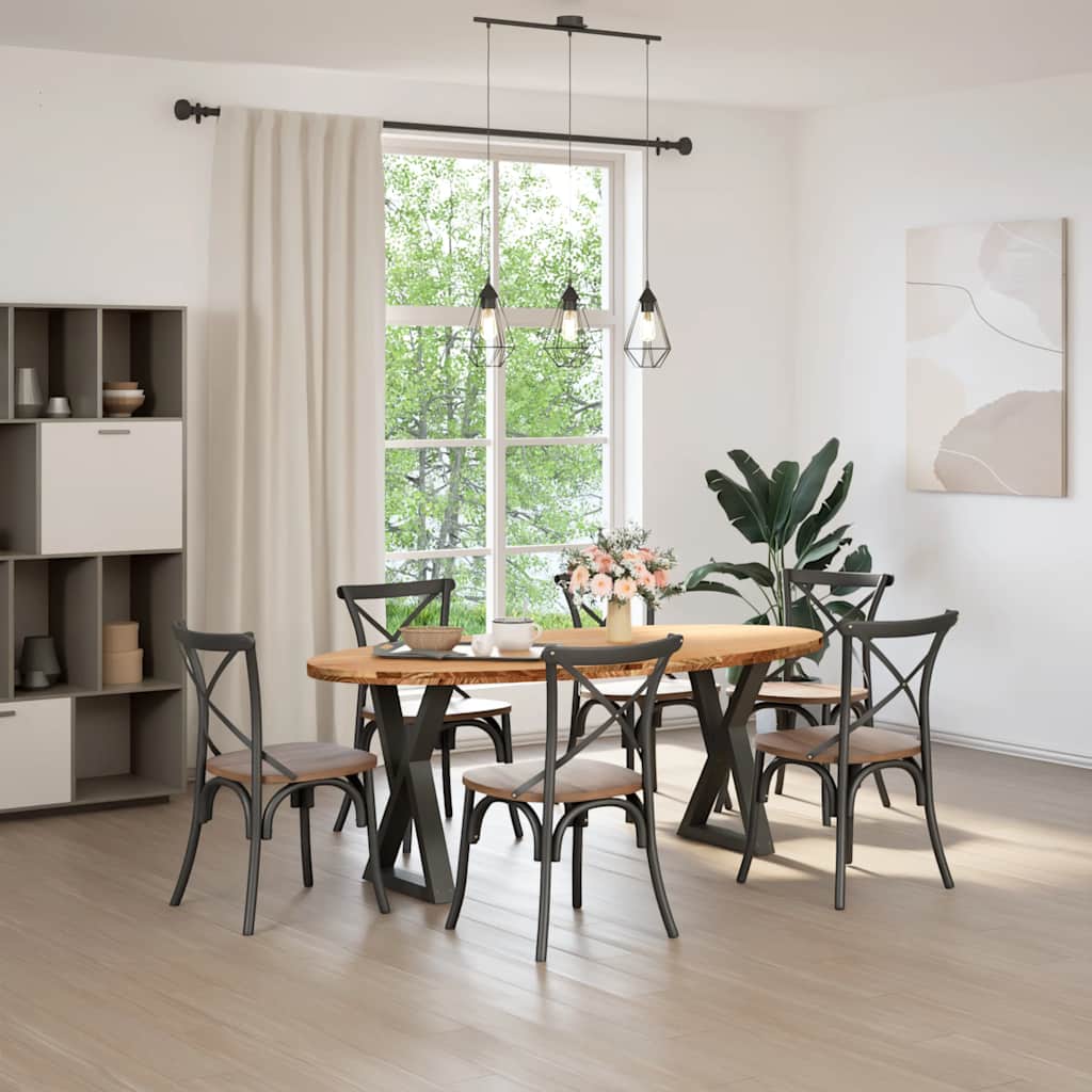 Bedframe zonder matras massief grenenhout wasbruin 90x200 cm is nu te koop bij PeponiXL, paradijselijk wonen!