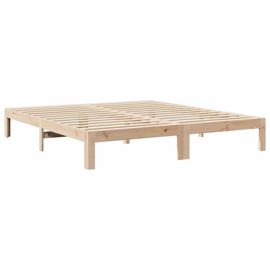 Bedframe zonder matras massief grenenhout 180x200 cm is nu te koop bij PeponiXL, paradijselijk wonen!