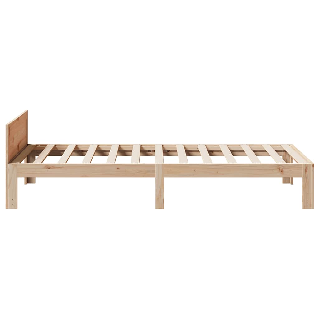 Bedframe zonder matras massief grenenhout 80x200 cm is nu te koop bij PeponiXL, paradijselijk wonen!