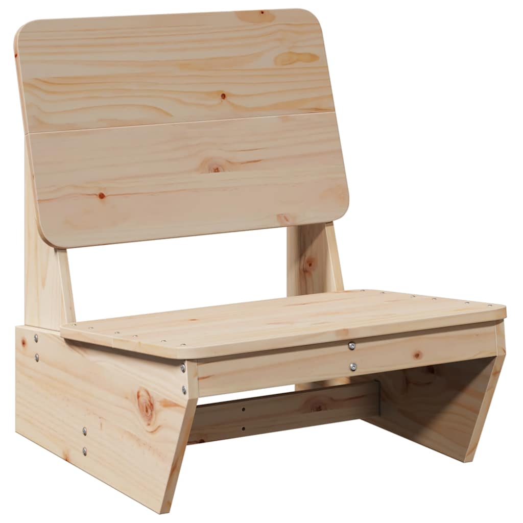 Tuinstoel 60x64x70,5 cm massief grenenhout is nu te koop bij PeponiXL, paradijselijk wonen!