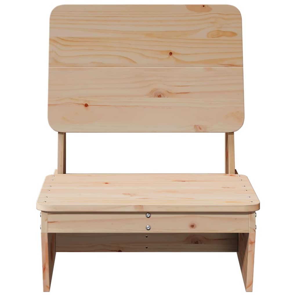 Tuinstoel 60x64x70,5 cm massief grenenhout is nu te koop bij PeponiXL, paradijselijk wonen!