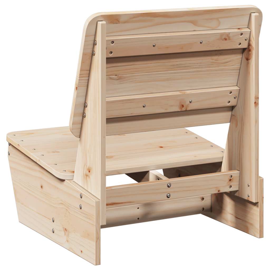 Tuinstoel 60x64x70,5 cm massief grenenhout is nu te koop bij PeponiXL, paradijselijk wonen!