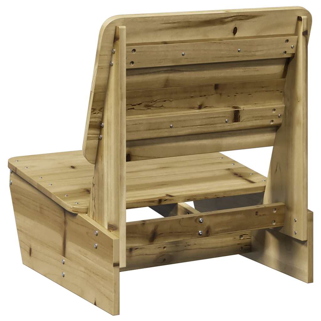 Tuinstoel 60x64x70,5 cm geïmpregneerd grenenhout is nu te koop bij PeponiXL, paradijselijk wonen!