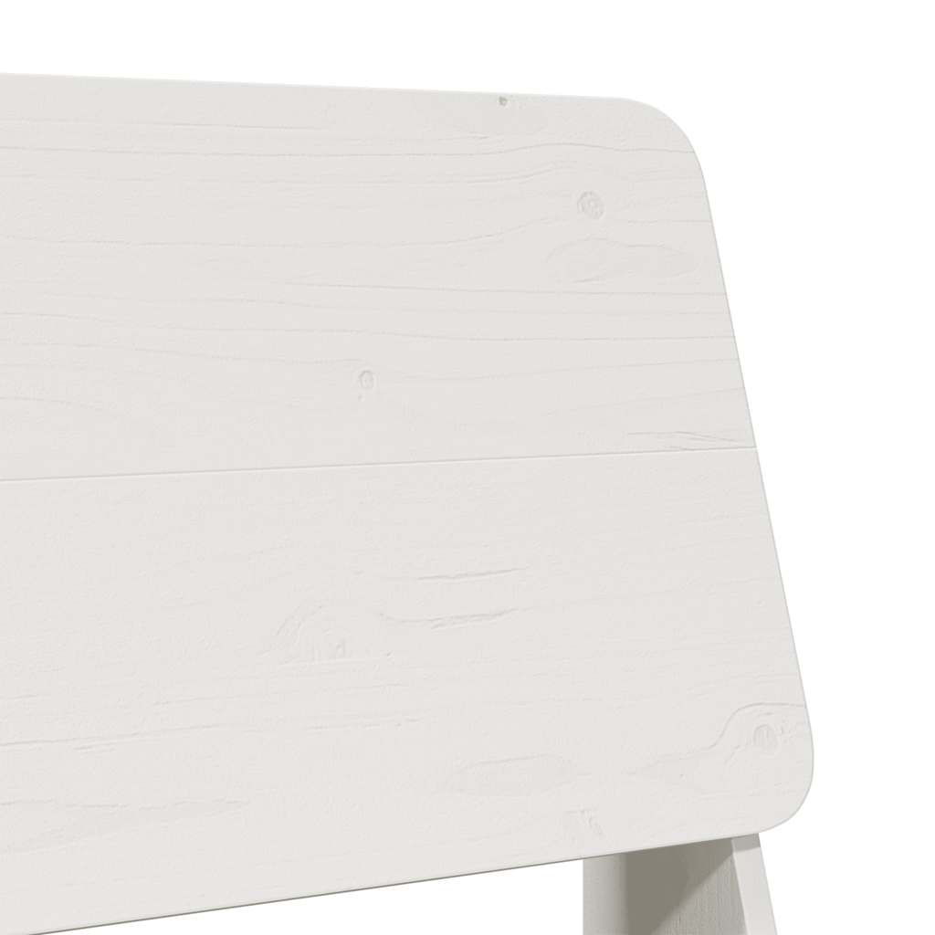 Tuinstoelen 2 st 60x64x70,5 cm massief grenenhout wit is nu te koop bij PeponiXL, paradijselijk wonen!