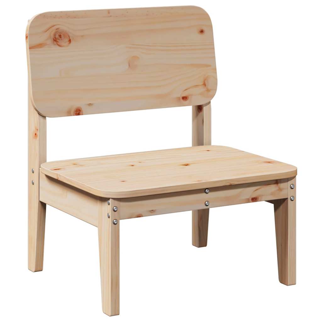 Tuinstoel 60x52,5x72 cm massief grenenhout is nu te koop bij PeponiXL, paradijselijk wonen!