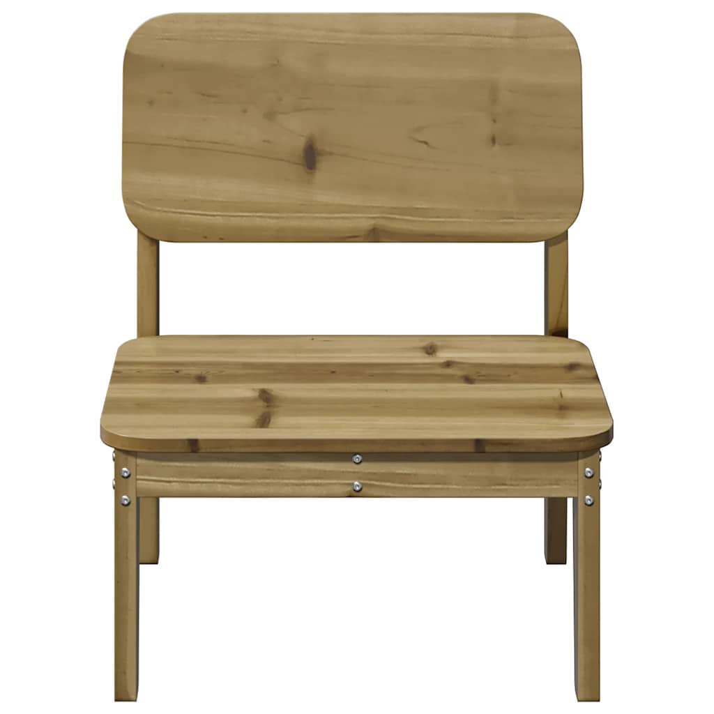 Tuinstoel 60x52,5x72 cm geïmpregneerd grenenhout is nu te koop bij PeponiXL, paradijselijk wonen!