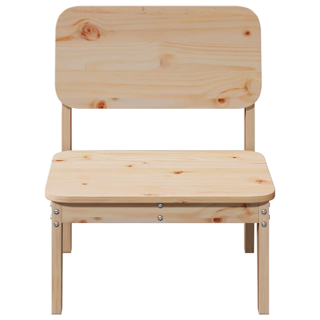 Tuinstoelen 2 st 60x52,5x72 cm massief grenenhout is nu te koop bij PeponiXL, paradijselijk wonen!