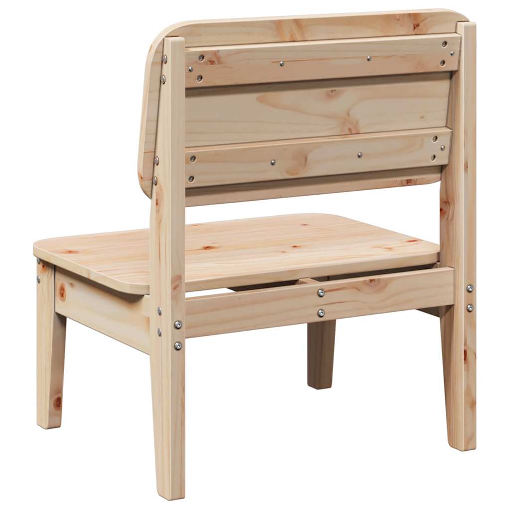 Tuinstoelen 2 st 60x52,5x72 cm massief grenenhout is nu te koop bij PeponiXL, paradijselijk wonen!