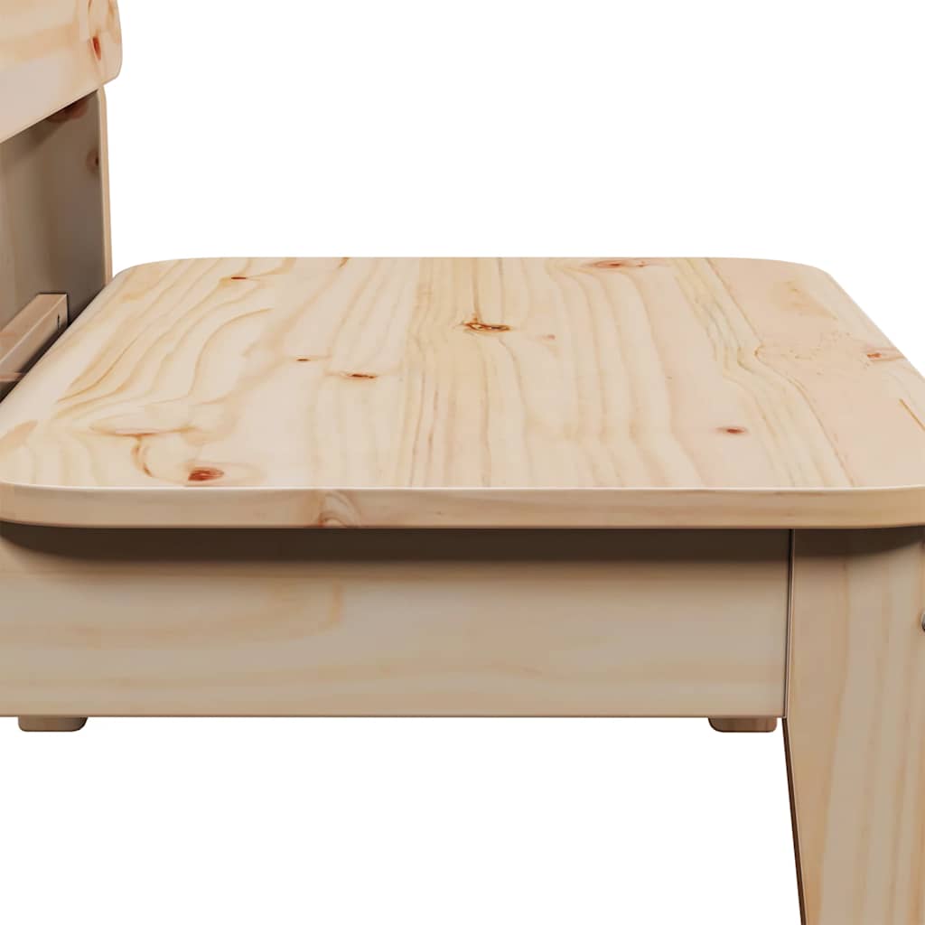 Tuinstoelen 2 st 60x52,5x72 cm massief grenenhout is nu te koop bij PeponiXL, paradijselijk wonen!