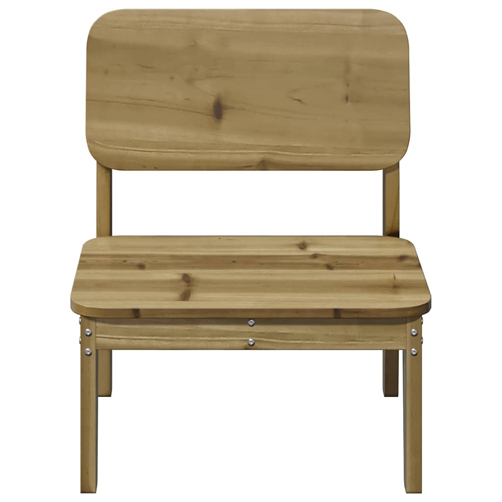 Tuinstoelen 2 st 60x52,5x72 cm geïmpregneerd hout is nu te koop bij PeponiXL, paradijselijk wonen!