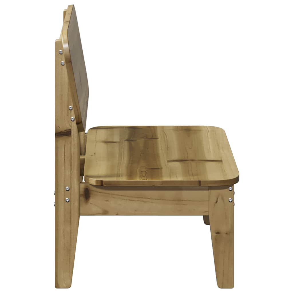 Tuinstoelen 2 st 60x52,5x72 cm geïmpregneerd hout is nu te koop bij PeponiXL, paradijselijk wonen!