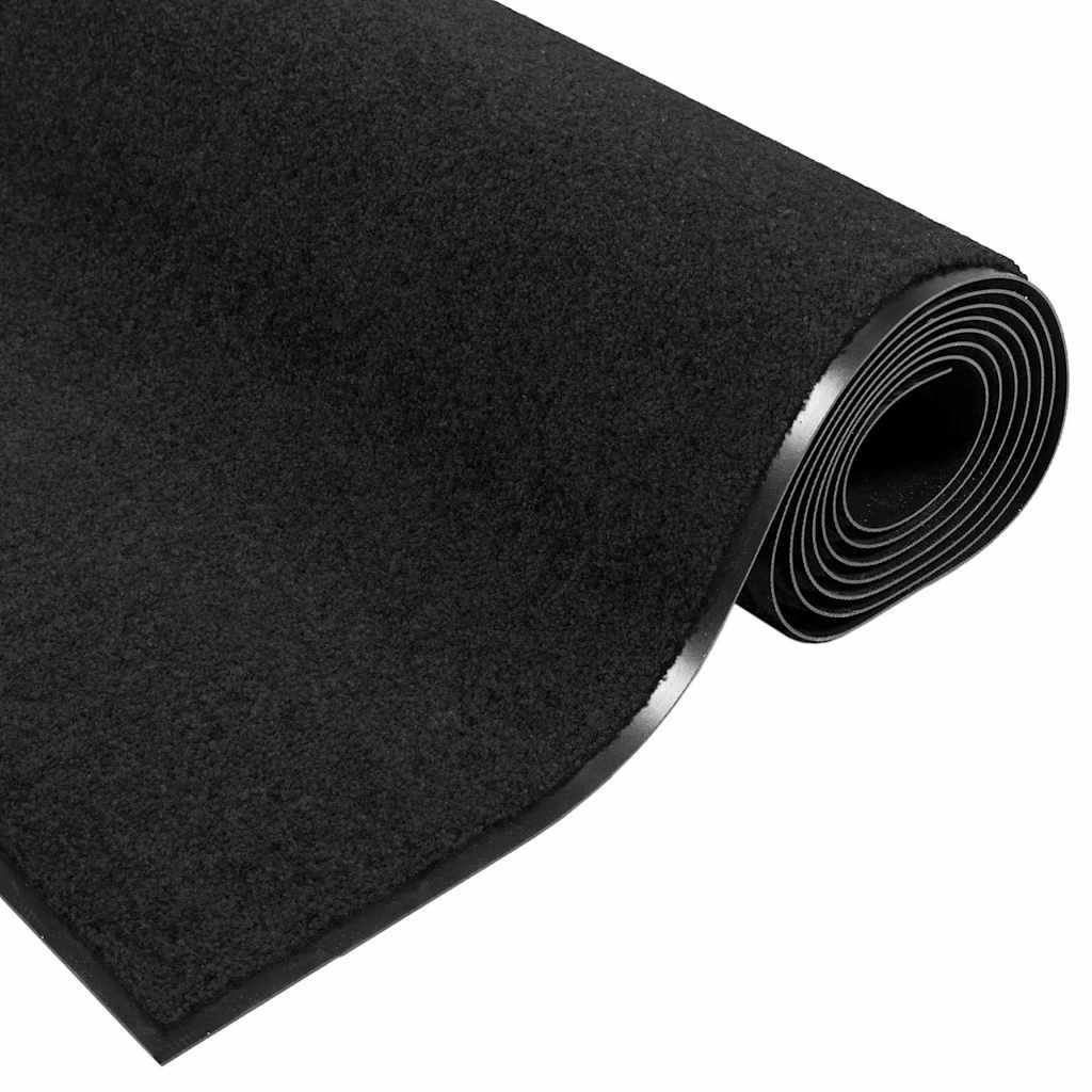 Deurmat Anders Zwart 120 x 300 cm Polyamide en PVC is nu te koop bij PeponiXL, paradijselijk wonen!