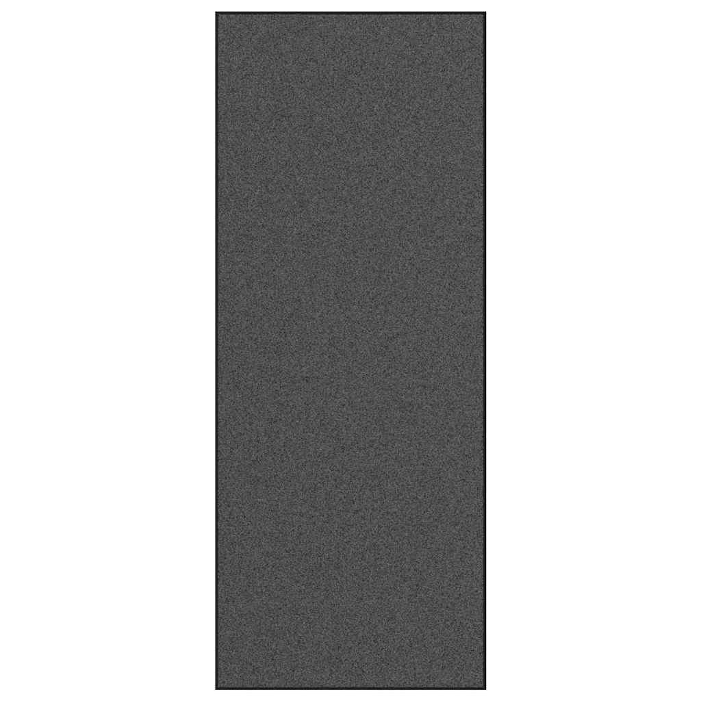 Deurmat Anders Antraciet en Zwart 120 x 300 cm Polyamide en PVC is nu te koop bij PeponiXL, paradijselijk wonen!