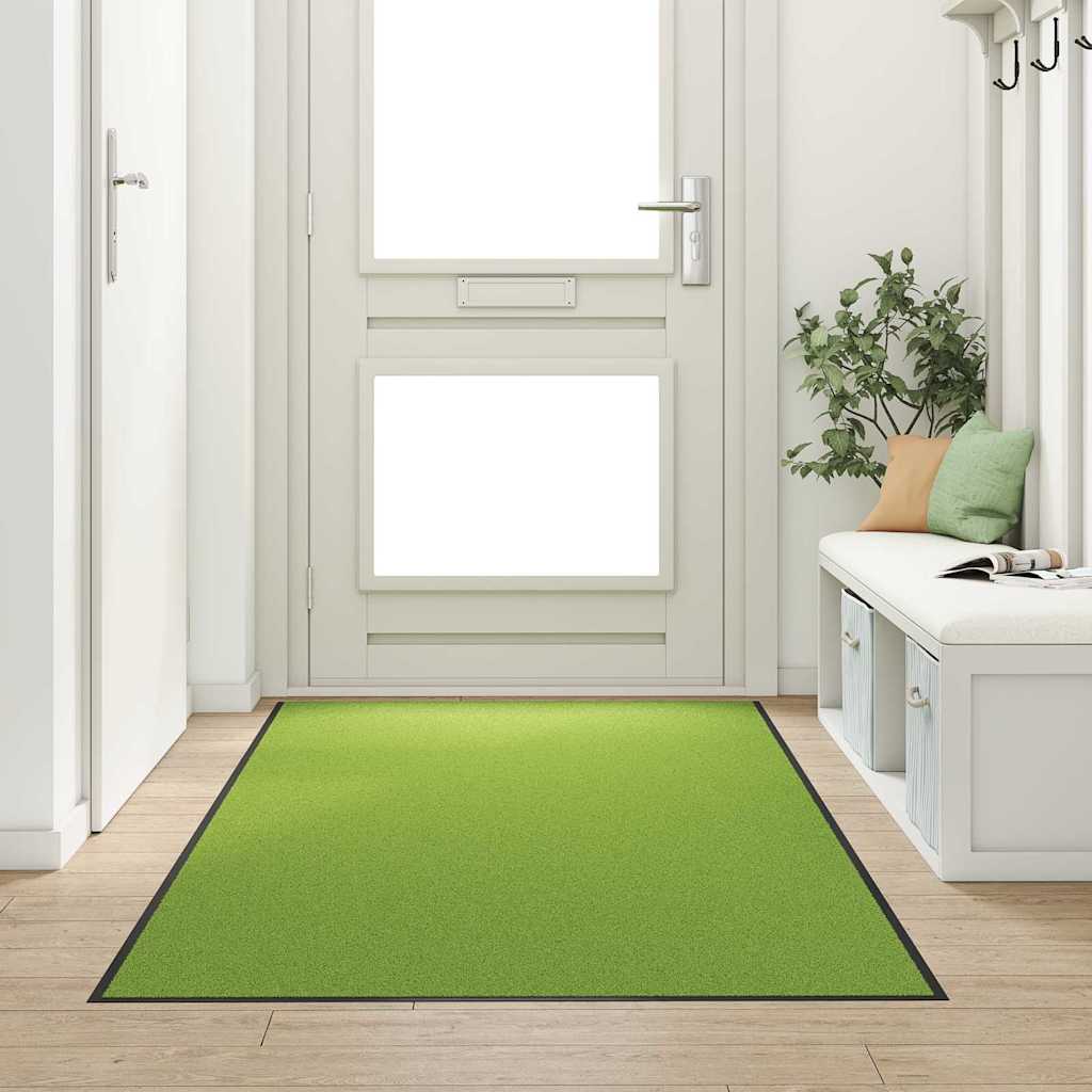 Deurmat Anders Groen en Zwart 120 x 250 cm Polyamide en PVC is nu te koop bij PeponiXL, paradijselijk wonen!
