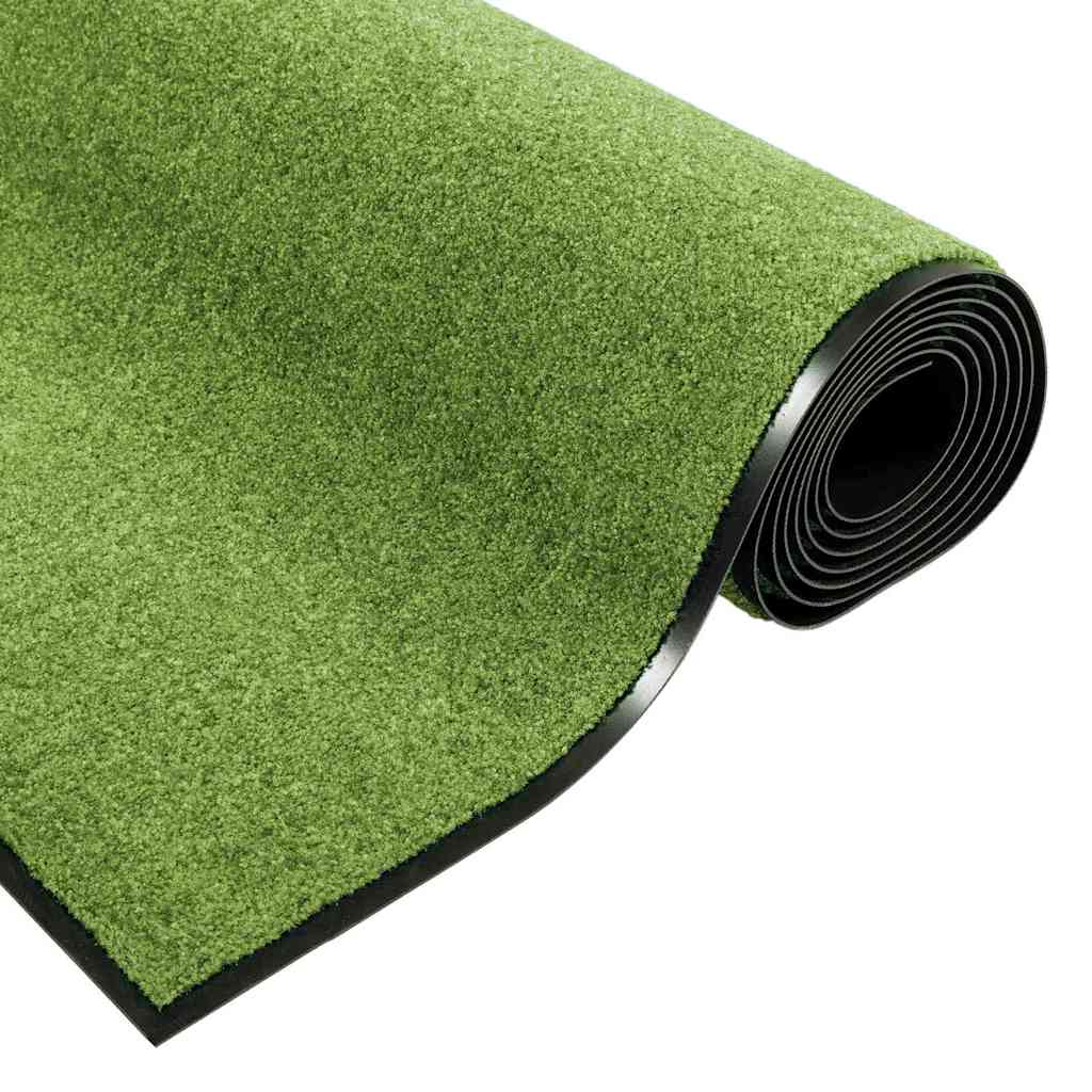 Deurmat Anders Groen en Zwart 120 x 300 cm Polyamide en PVC is nu te koop bij PeponiXL, paradijselijk wonen!