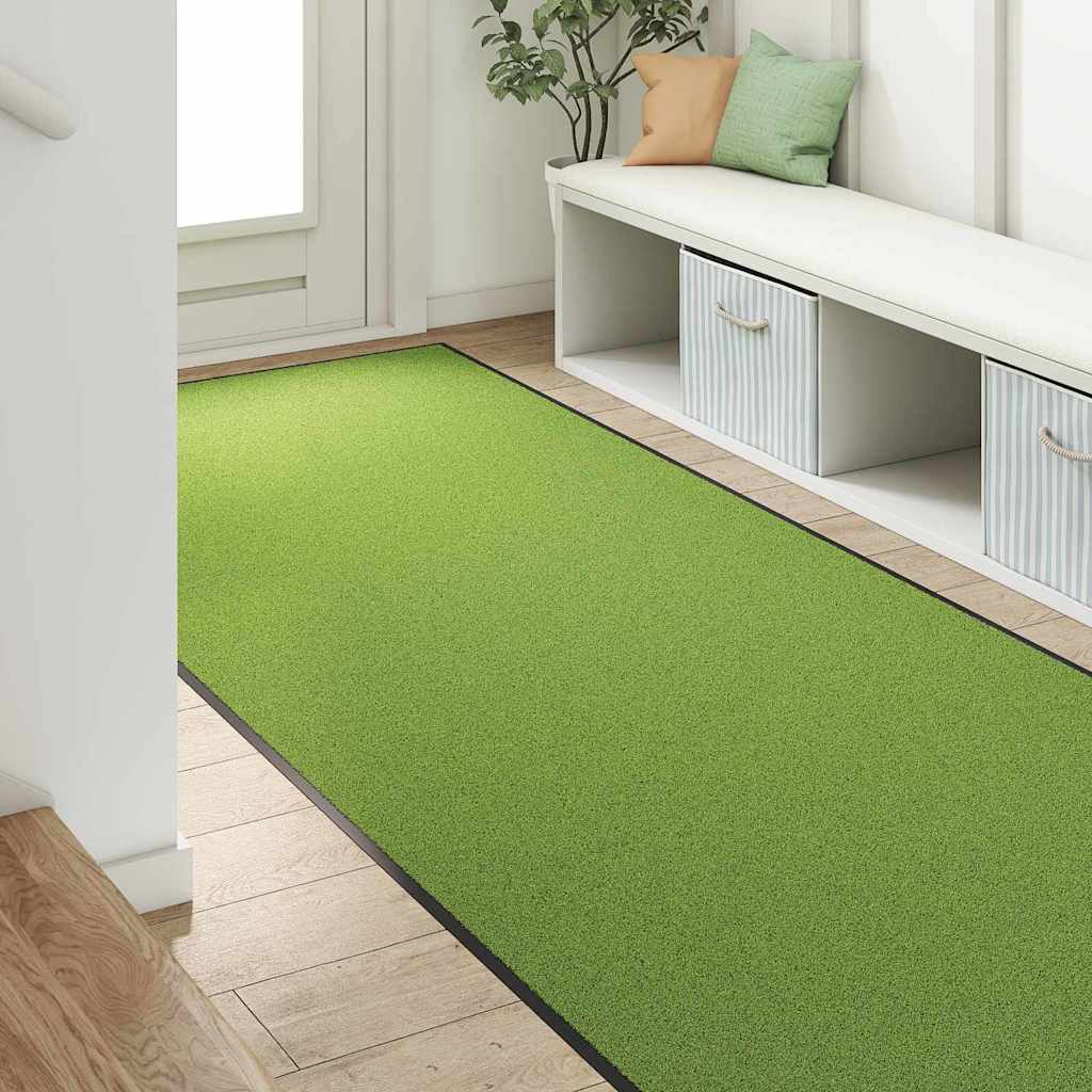 Deurmat Anders Groen en Zwart 120 x 300 cm Polyamide en PVC is nu te koop bij PeponiXL, paradijselijk wonen!