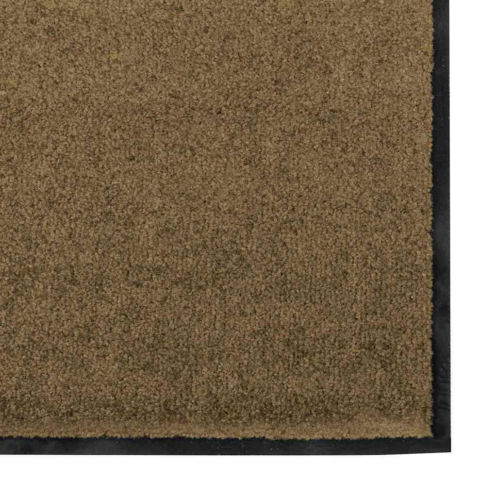 Deurmat Bruin en zwart 120 x 250 cm 100% Polyamide is nu te koop bij PeponiXL, paradijselijk wonen!