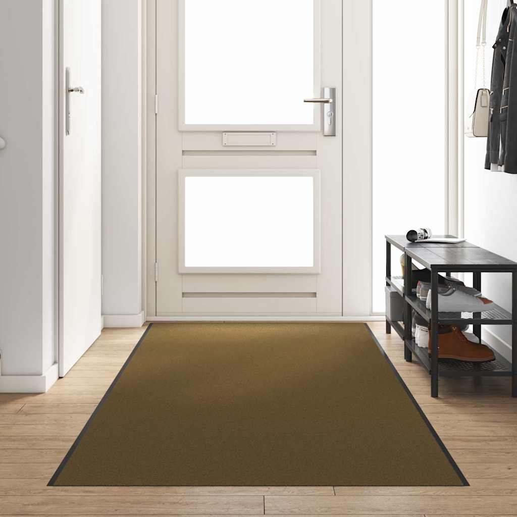 Deurmat Bruin en zwart 120 x 400 cm 100% Polyamide is nu te koop bij PeponiXL, paradijselijk wonen!