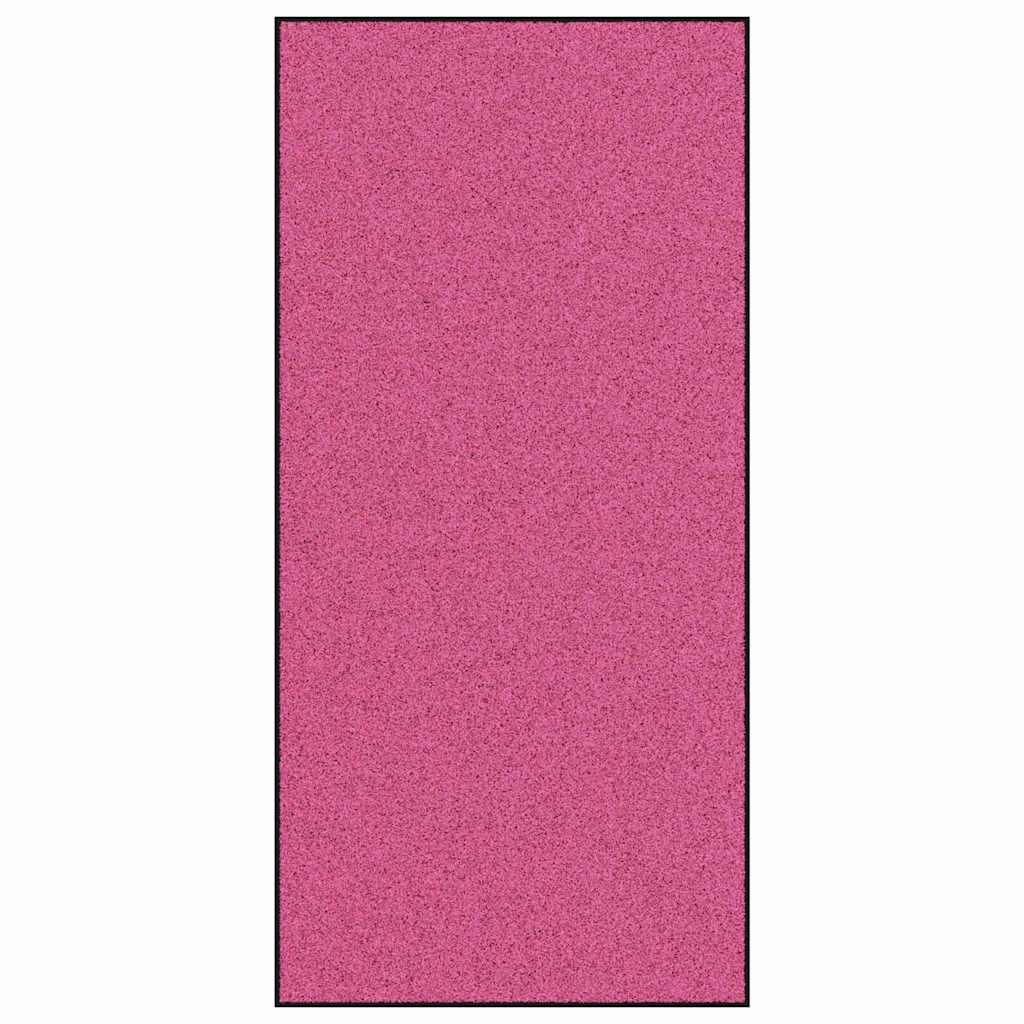 Deurmat Roze en Zwart 120 x 250 cm 100% Polyamide is nu te koop bij PeponiXL, paradijselijk wonen!