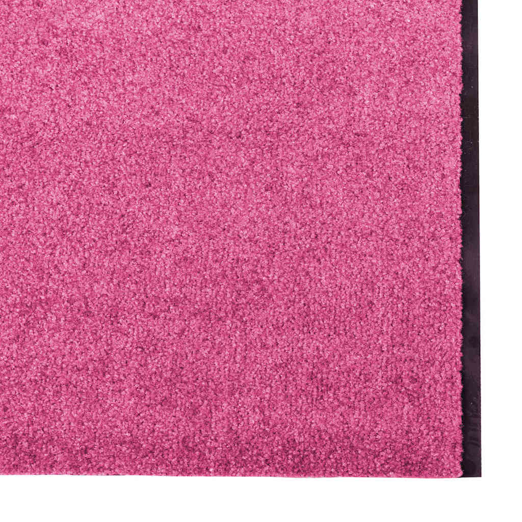 Deurmat Roze en Zwart 120 x 350 cm 100% Polyamide is nu te koop bij PeponiXL, paradijselijk wonen!