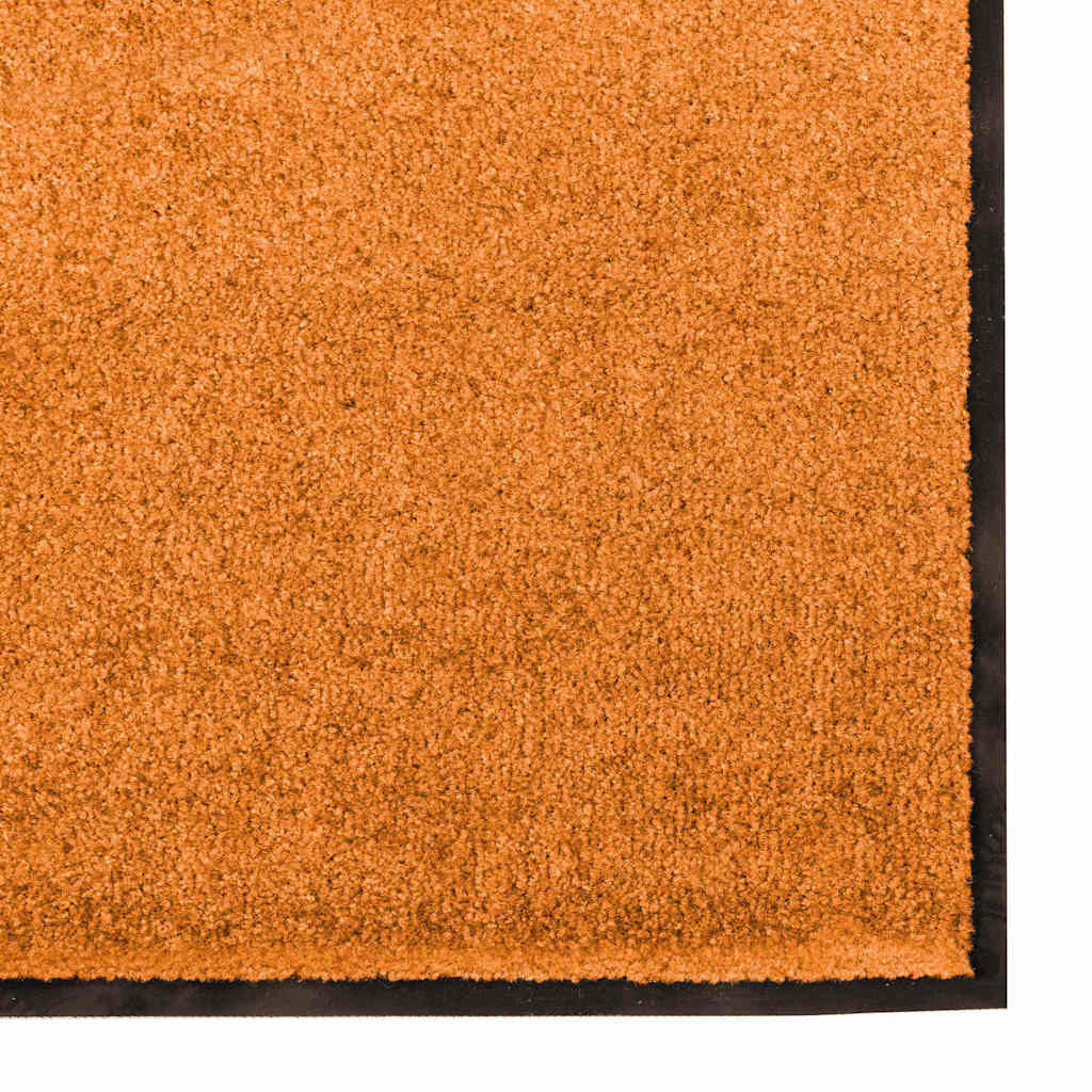 Deurmat Anders Oranje en Zwart 120 x 250 cm Polyamide en PVC is nu te koop bij PeponiXL, paradijselijk wonen!